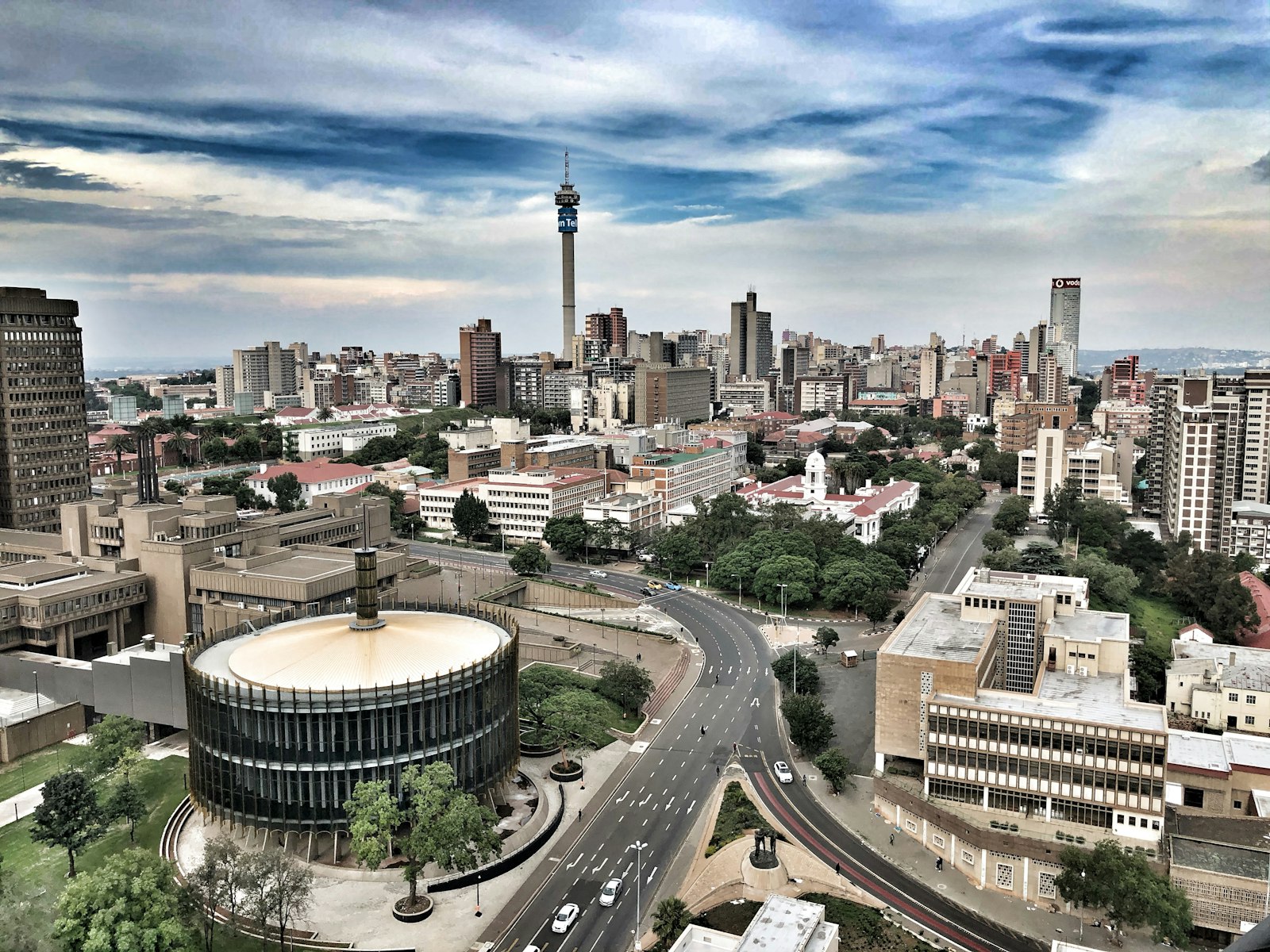 Johannesburg city skyline
